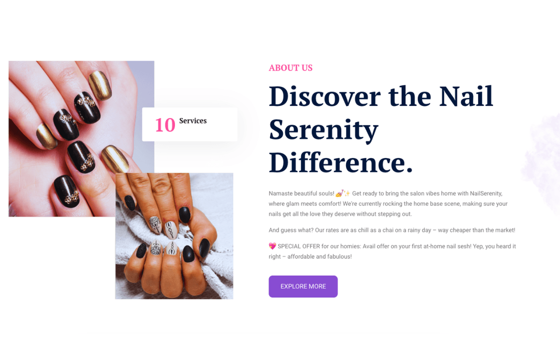 Nail Serenity Introduction