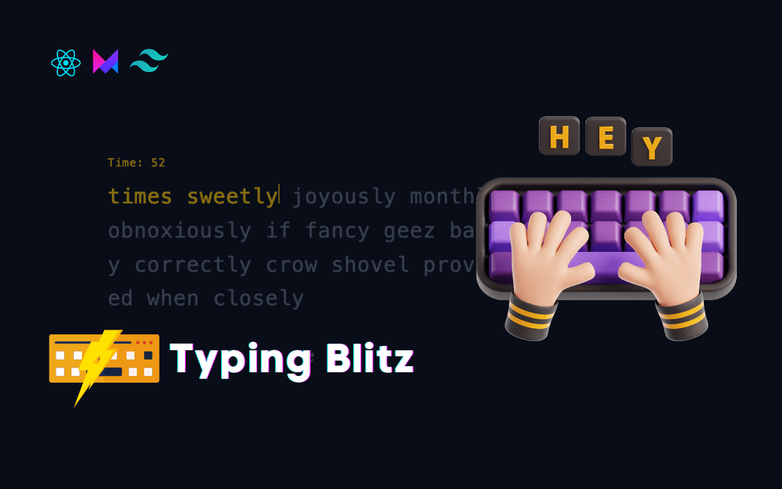 Typing Blitz Project